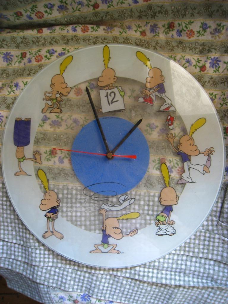 Klok TITEUF ZEP BD, Ophalen of Verzenden, Overige figuren, Gebruikt, Overige typen