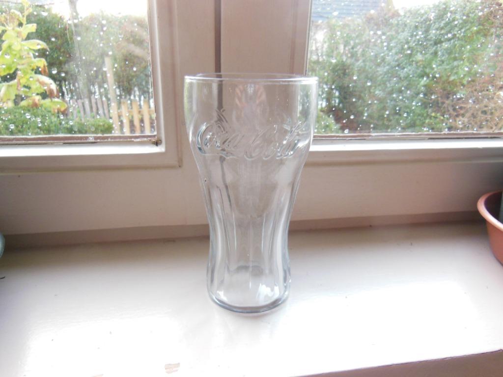 * cola glas 0,5 liter, Ophalen of Verzenden