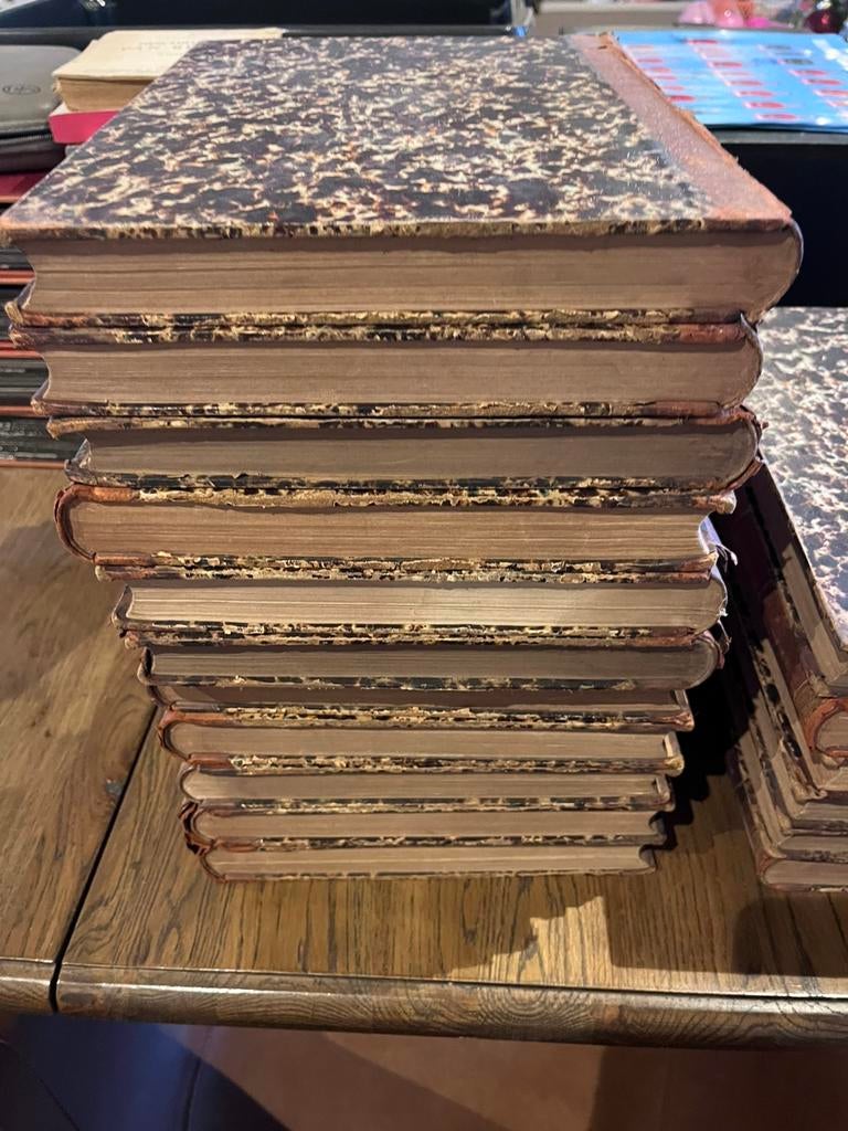 17 zeldzame volumes Le Tour du Monde (jaren 1860), Ophalen, Edouard charton