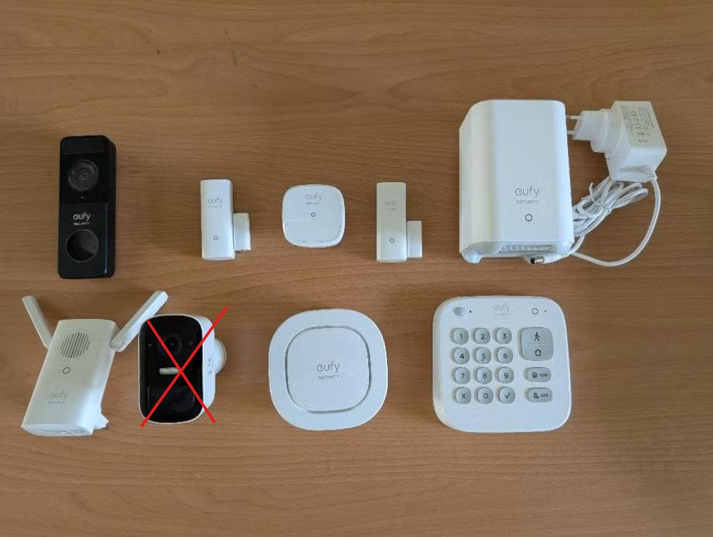 Eufy Smart Home Security Set, Doe-het-zelf en Bouw, Alarmsystemen, Gebruikt, Compleet systeem, Raam of Deur, Draadloos, Ophalen of Verzenden