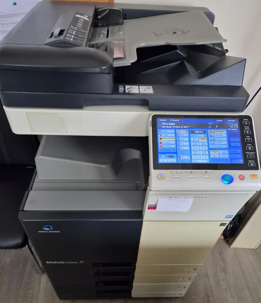 Konica Minolta C224e – Copieur / Imprimante couleur A3, Computers en Software, Printerbenodigdheden, Gebruikt, Toner, Ophalen