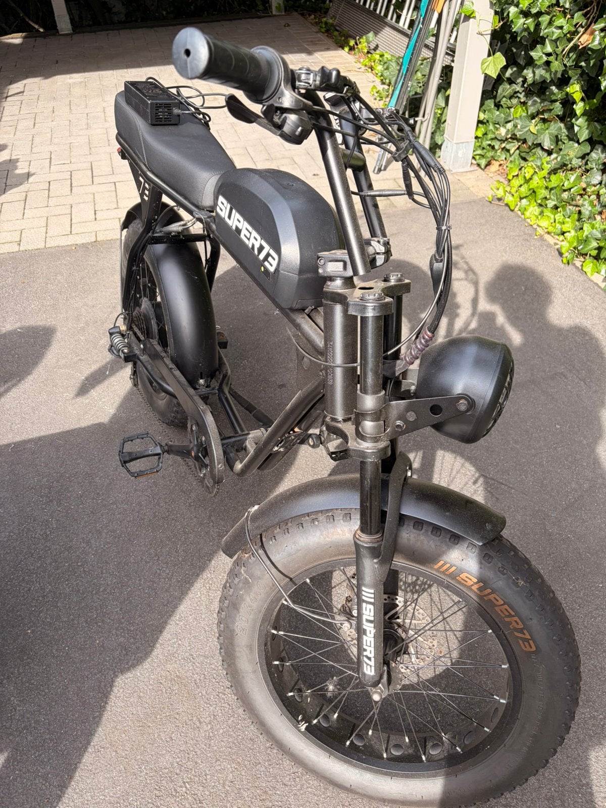 Opknapper: Zwarte Fatbike - Defecte batterij, Vélos & Vélomoteurs, Enlèvement, Utilisé