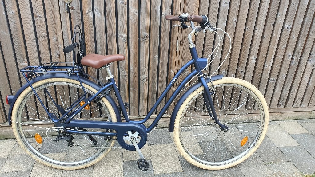 BTWIN Elops Classic 520, Fietsen en Brommers, Fietsen | Meisjes, Gebruikt, Velgrem, B-Twin, Versnellingen