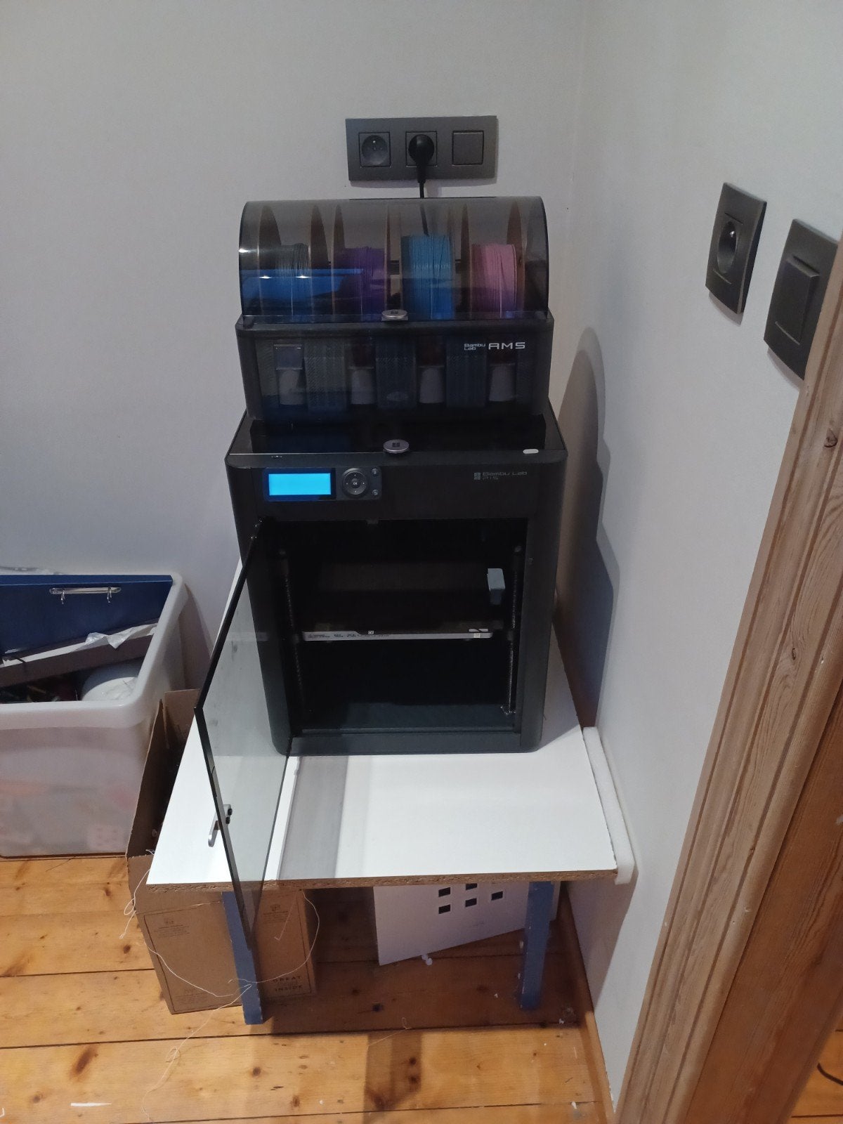 Bambu lab P1S+AMS, Wi-Fi intégré, Bambulab, Enlèvement, Utilisé