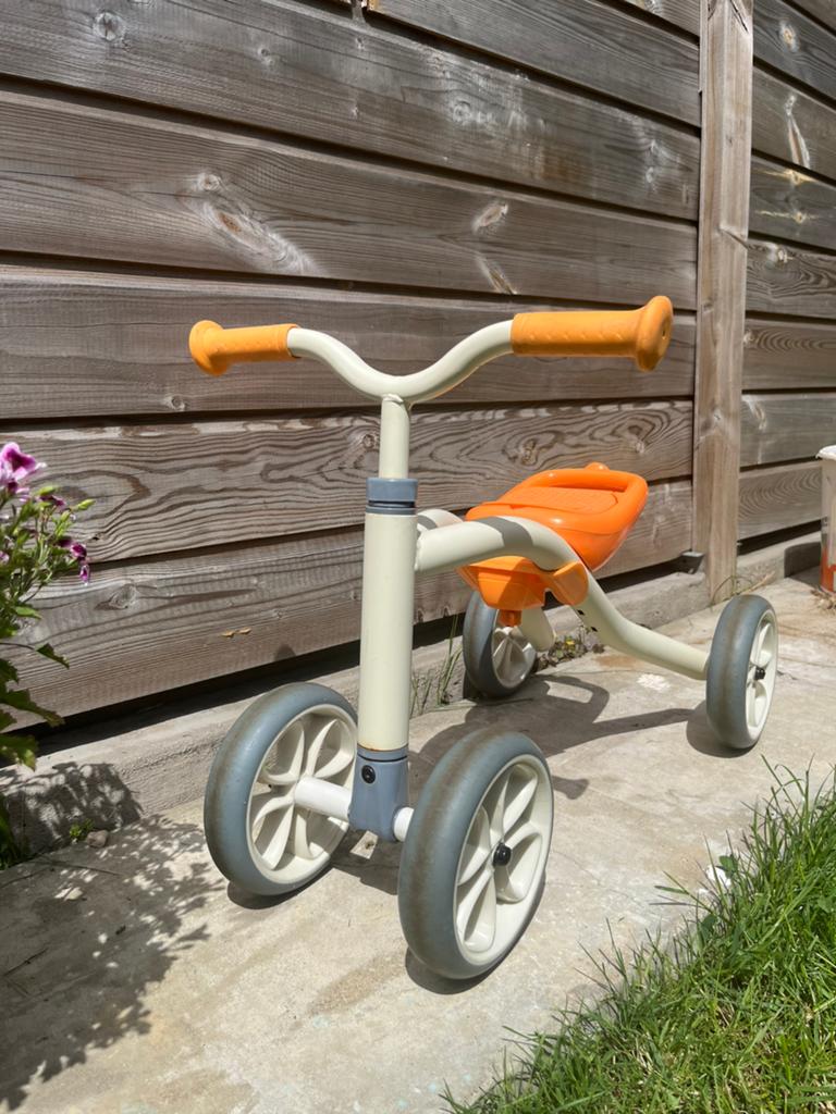 Loopfietsje met 4 wielen, Ophalen, Loopfiets