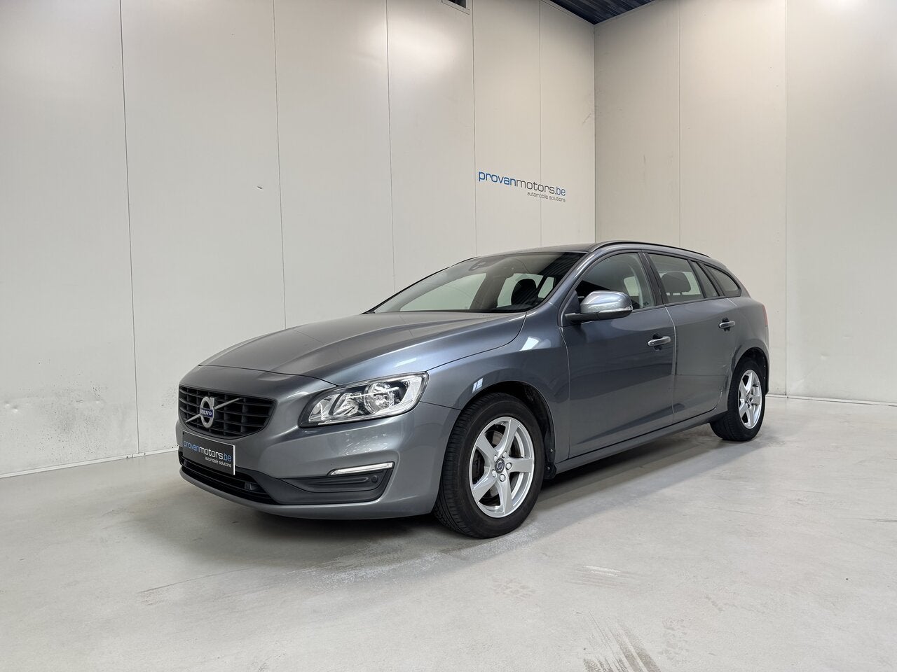 Volvo V60 2.0D Man. - Airco - GPS - Topstaat!, Autos, Volvo, 0 kg, Argent ou Gris, Achat, Capteur de lumière