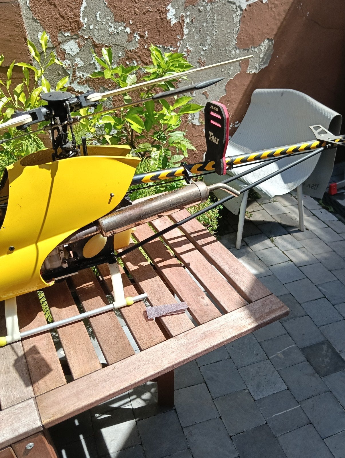 Rc modèle hélicoptère rc  robbe essence., Hélicoptère