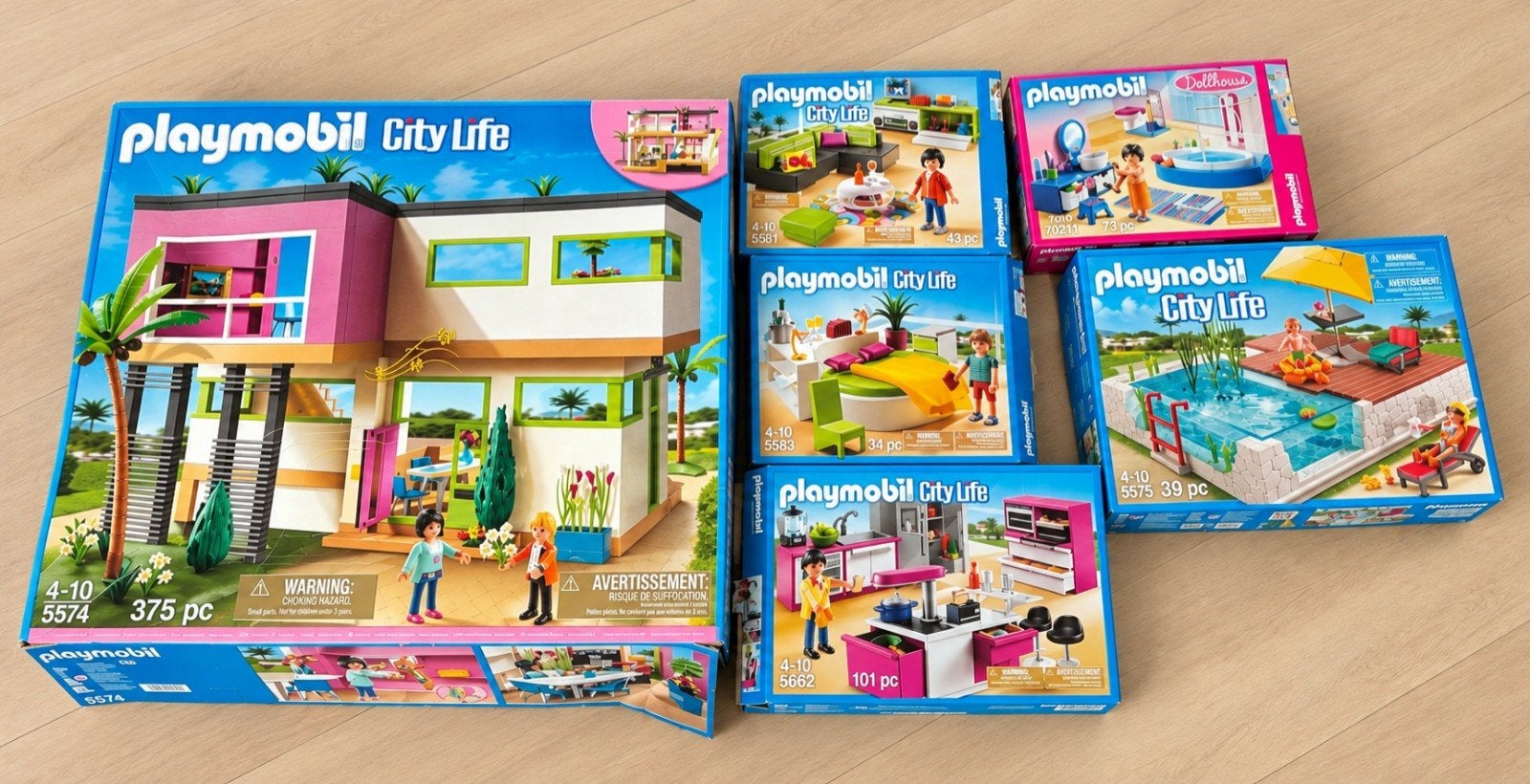 gros lot playmobil, Enfants & Bébés, Enlèvement, Comme neuf, City life, Kit complet