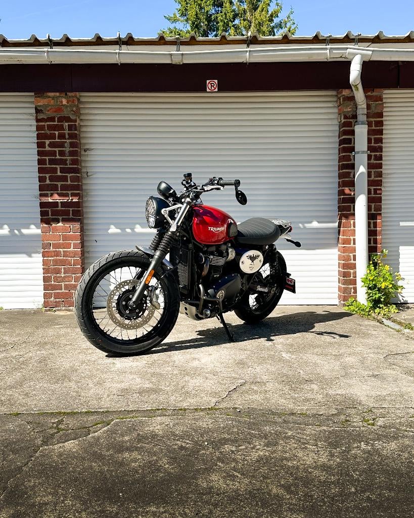 Street Scrambler 900, Motoren, 2 cilinders, Occasion, Motorrijbewijs A, Bedrijf