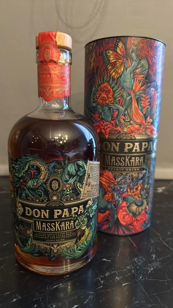 Don Papa MassKara Extreme RAR, Verzamelen, Wijnen, Ophalen of Verzenden, Zo goed als nieuw