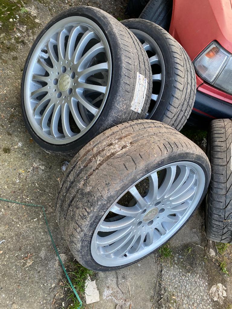 Jantes CARLSSON Mercedes neuf !!! Pneus neuf, Enlèvement, Pneu(s)