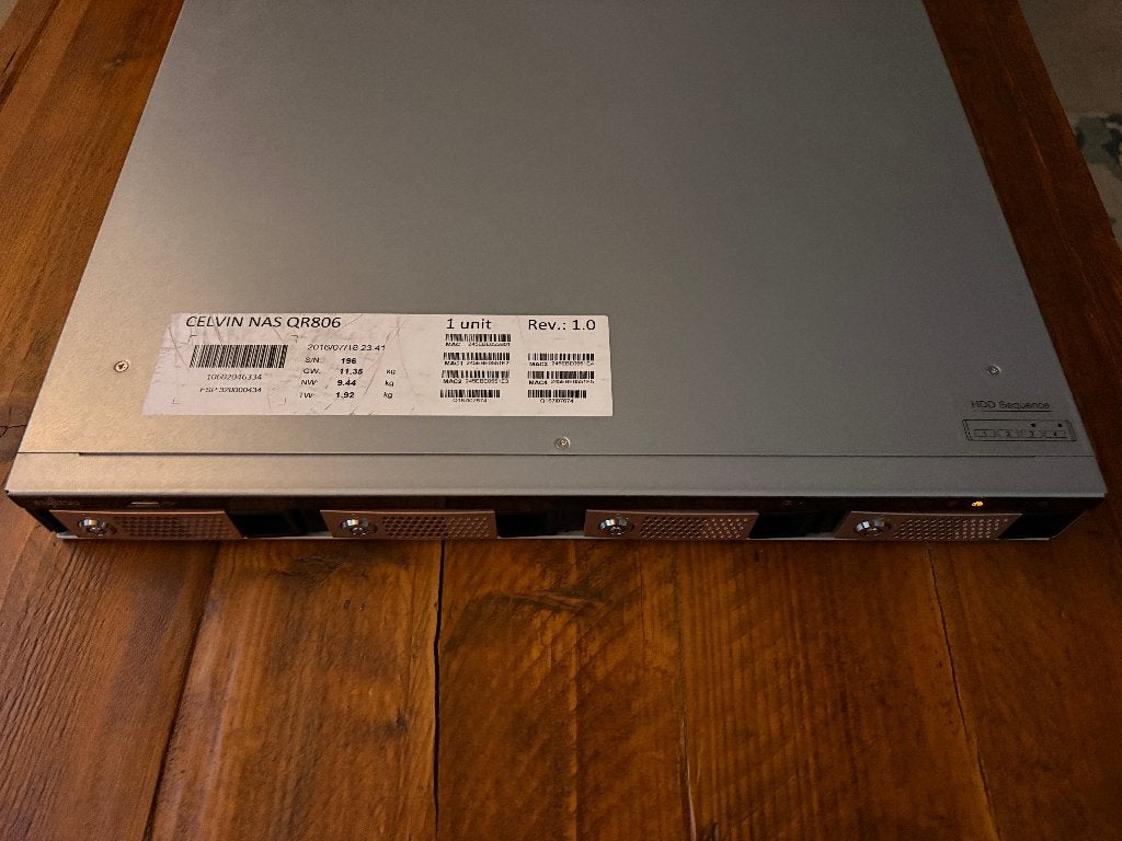 Qnap TS-463U NAS, Computers en Software, Ophalen, Gebruikt