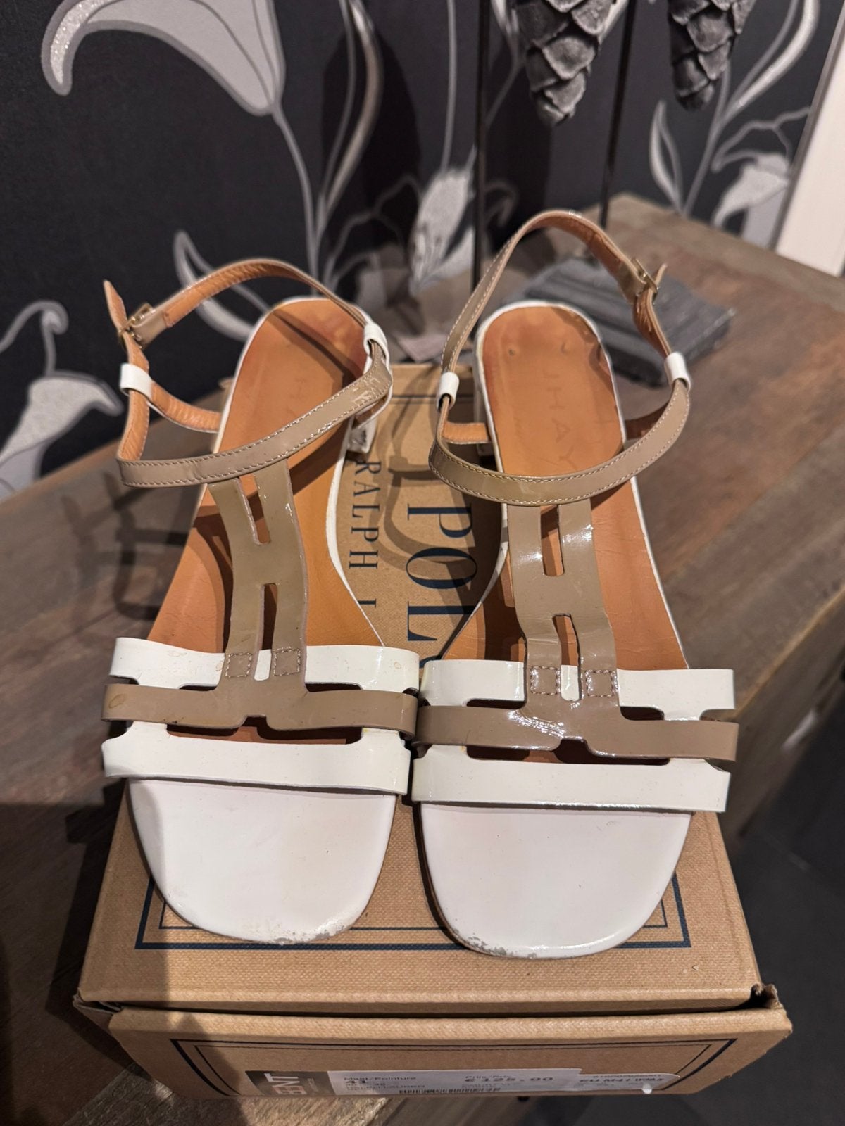 Sandalen met hak Jhay maat 41, Ophalen of Verzenden, Gedragen