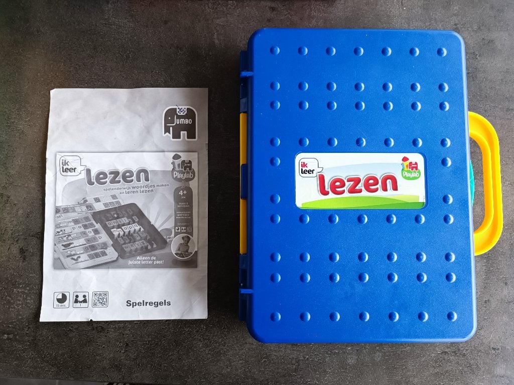 leren lezen doos met lettertjes, Enlèvement ou Envoi, Utilisé, Compter