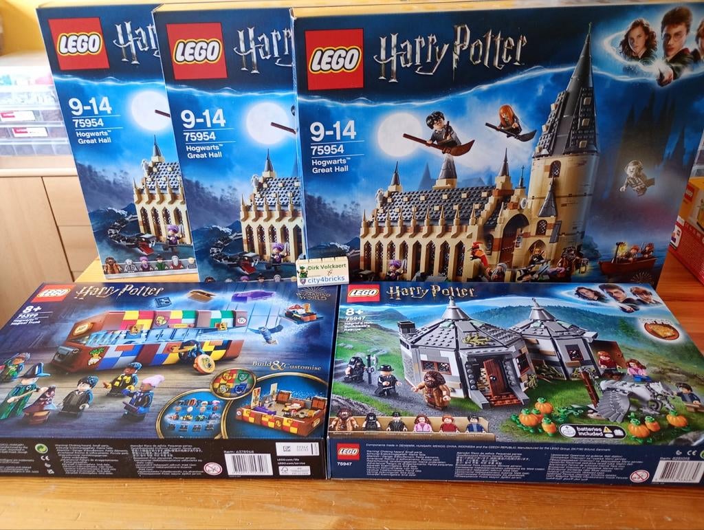 Lego Harry Potter. inclusief Ritired sets  ( sealed), Ophalen, Lego