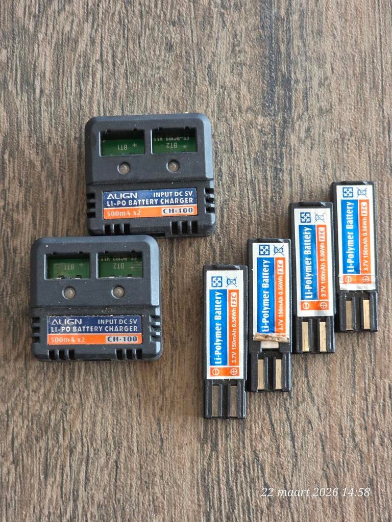 Chargeurs et batteries pour drones 3,7 V 150 mAh, Enlèvement