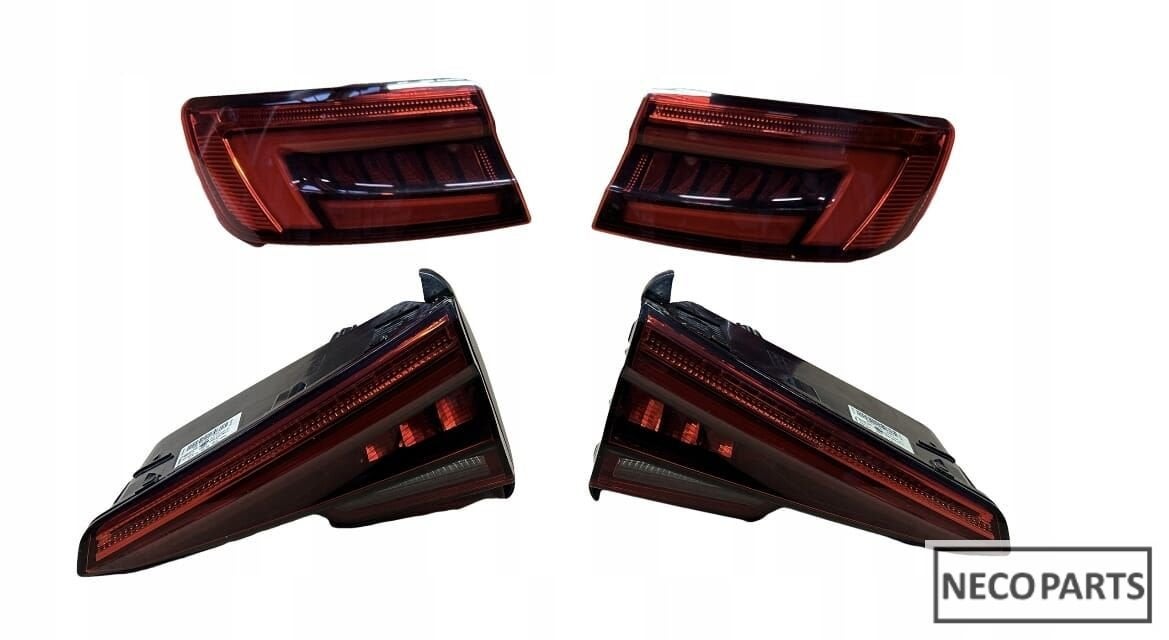 AUDI A4 8W B9 LED ACHTERLICHT ACHTERLICHTEN ALLES LEVERBAAR, Auto-onderdelen, Gebruikt, -, -, -
