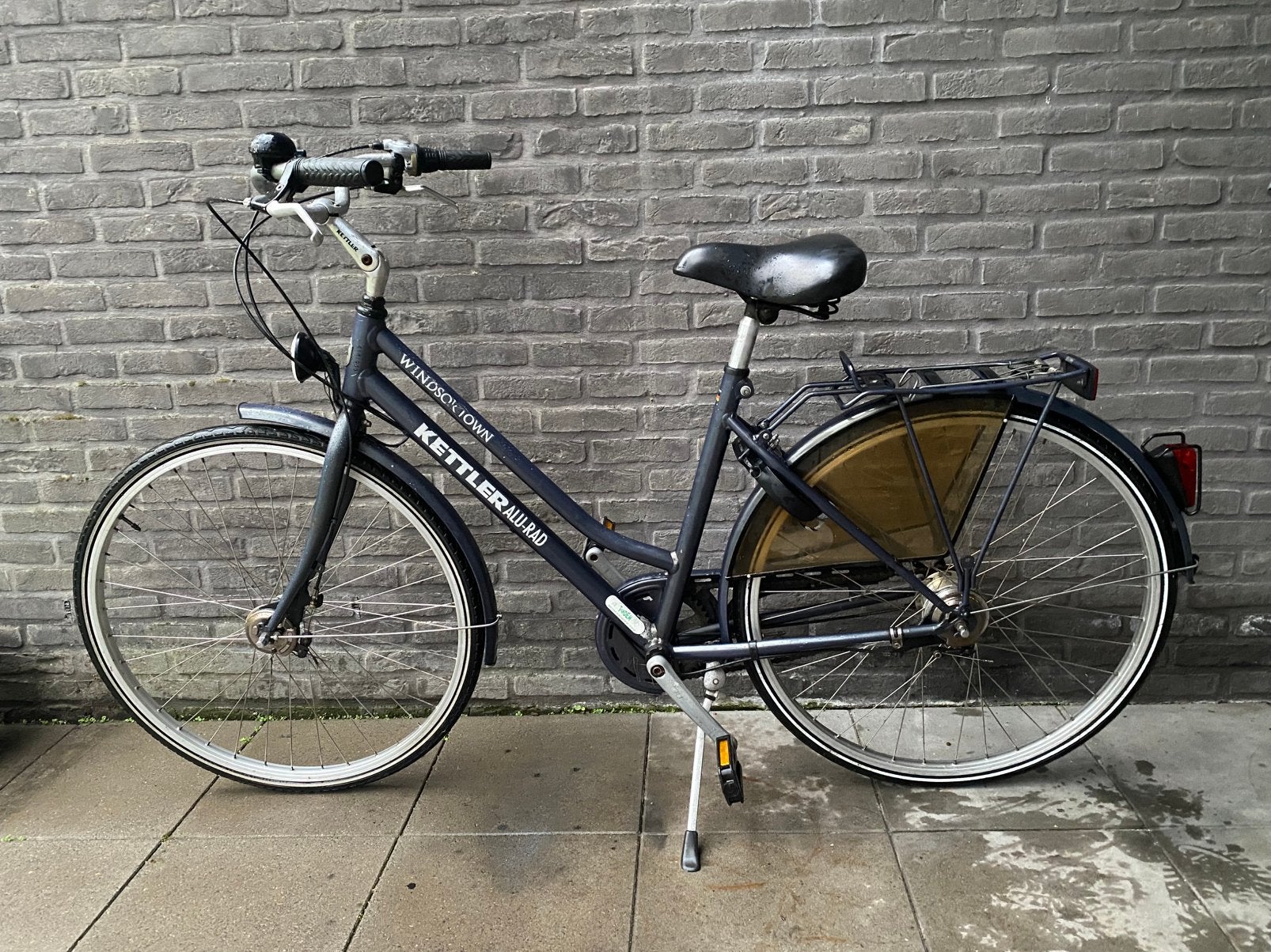 Aluminium damesfiets kettler 28 inch in goede staat,7 versn, Fietsen en Brommers, Ophalen, Zo goed als nieuw, Versnellingen