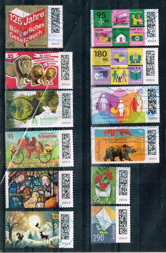 Postzegels uit Duitsland - K 5776 - Allerlei 2025, Postzegels en Munten, Postzegels | Europa | Duitsland, Verzenden, 1990 tot heden