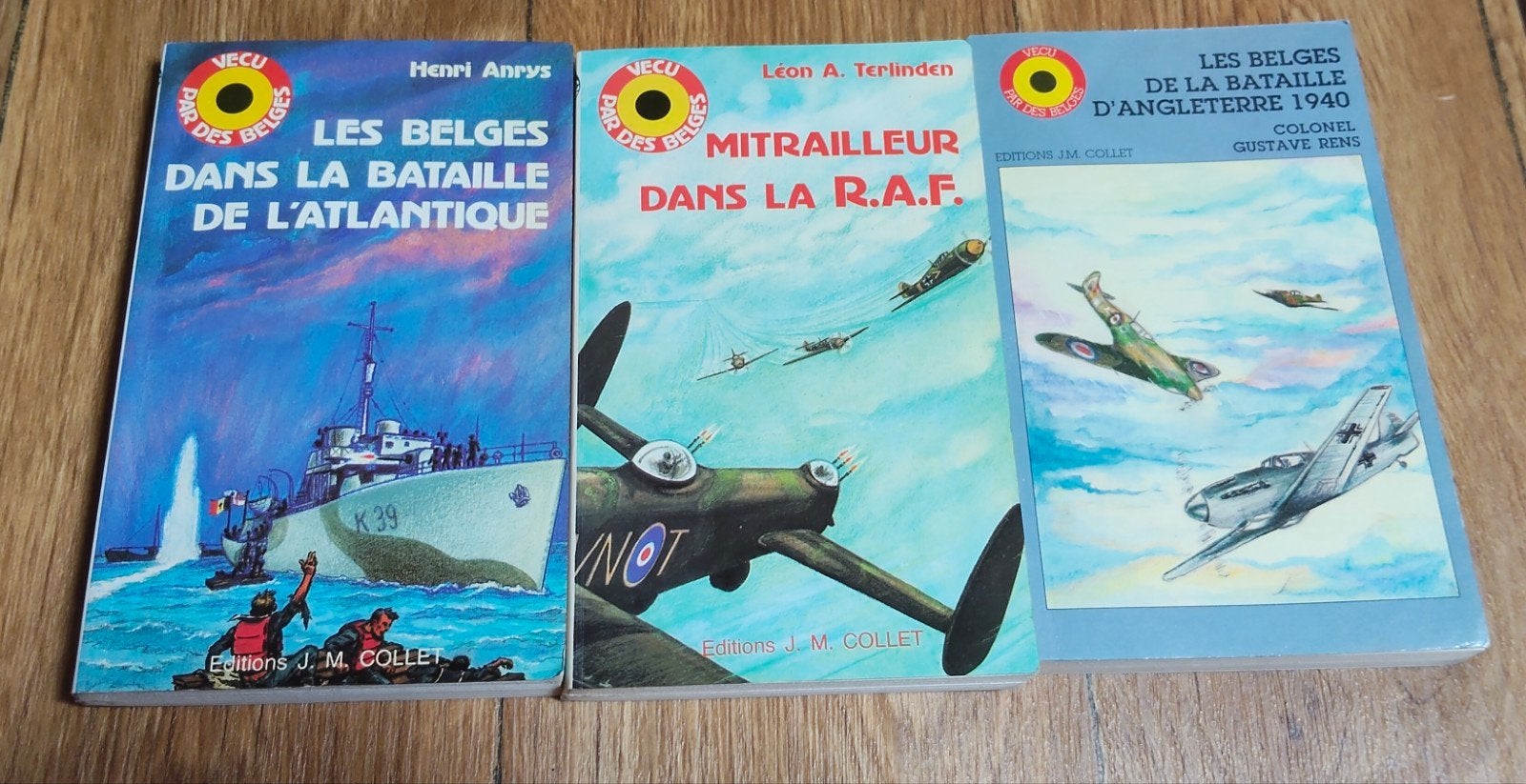 Les Belges pendant la Seconde Guerre mondiale, Livres, Enlèvement ou Envoi