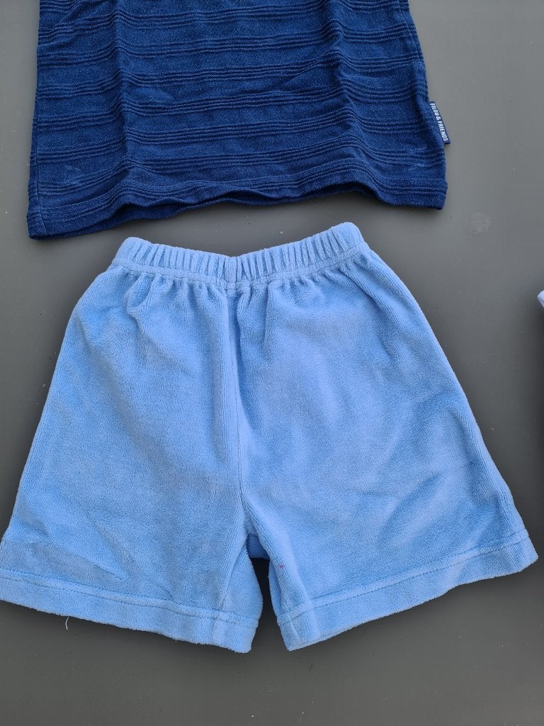 blauwe korte broek, CA, 110, Ophalen, Zo goed als nieuw, Broek