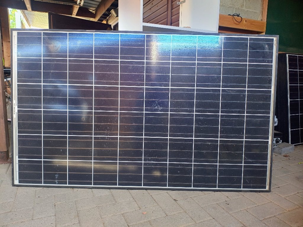 zonnepanelen met omvormer SMA, Doe-het-zelf en Bouw, Ophalen, Gebruikt, Compleet systeem, 200 wattpiek of meer