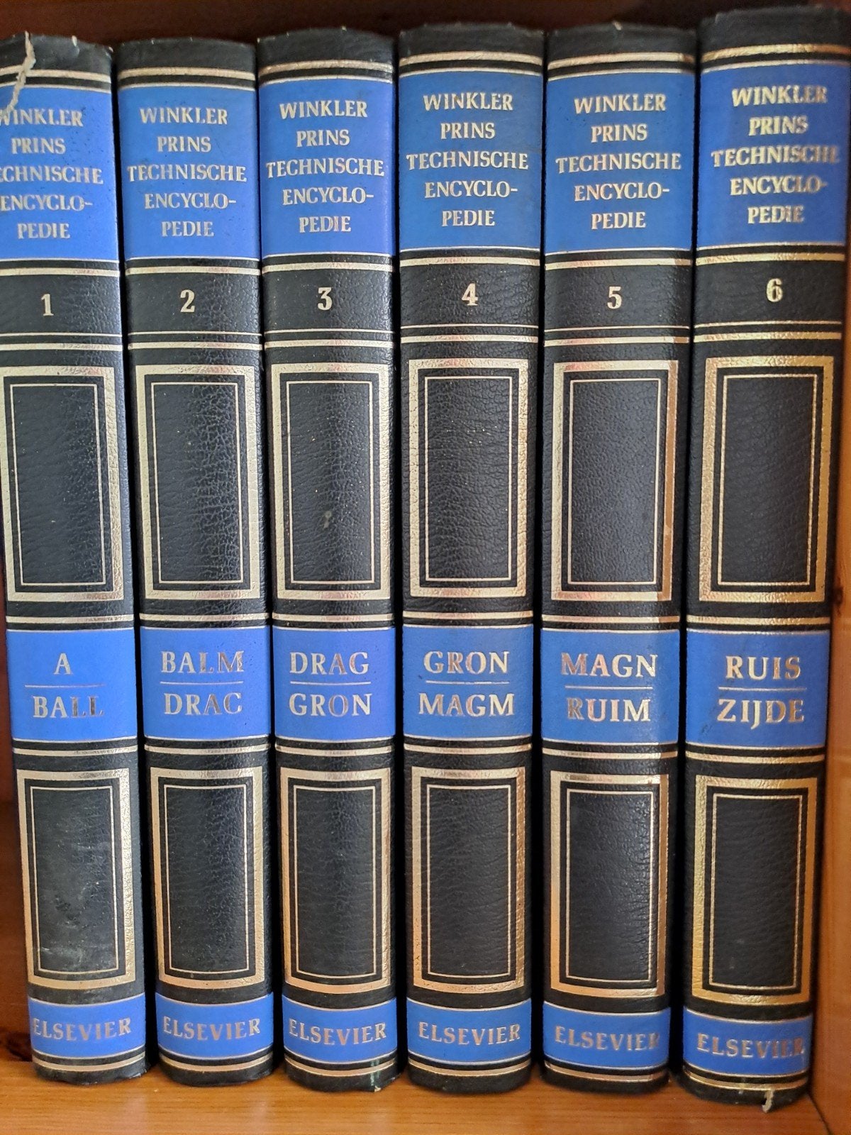 Winkler Prins Technische Encyclopedie, Boeken, Encyclopedieën, Ophalen, Gelezen, Overige onderwerpen, Complete serie
