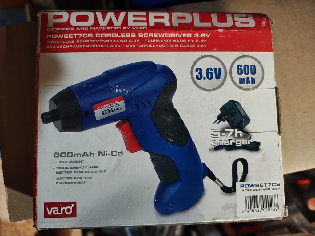 Nieuwe powerplus-schroevendraaier