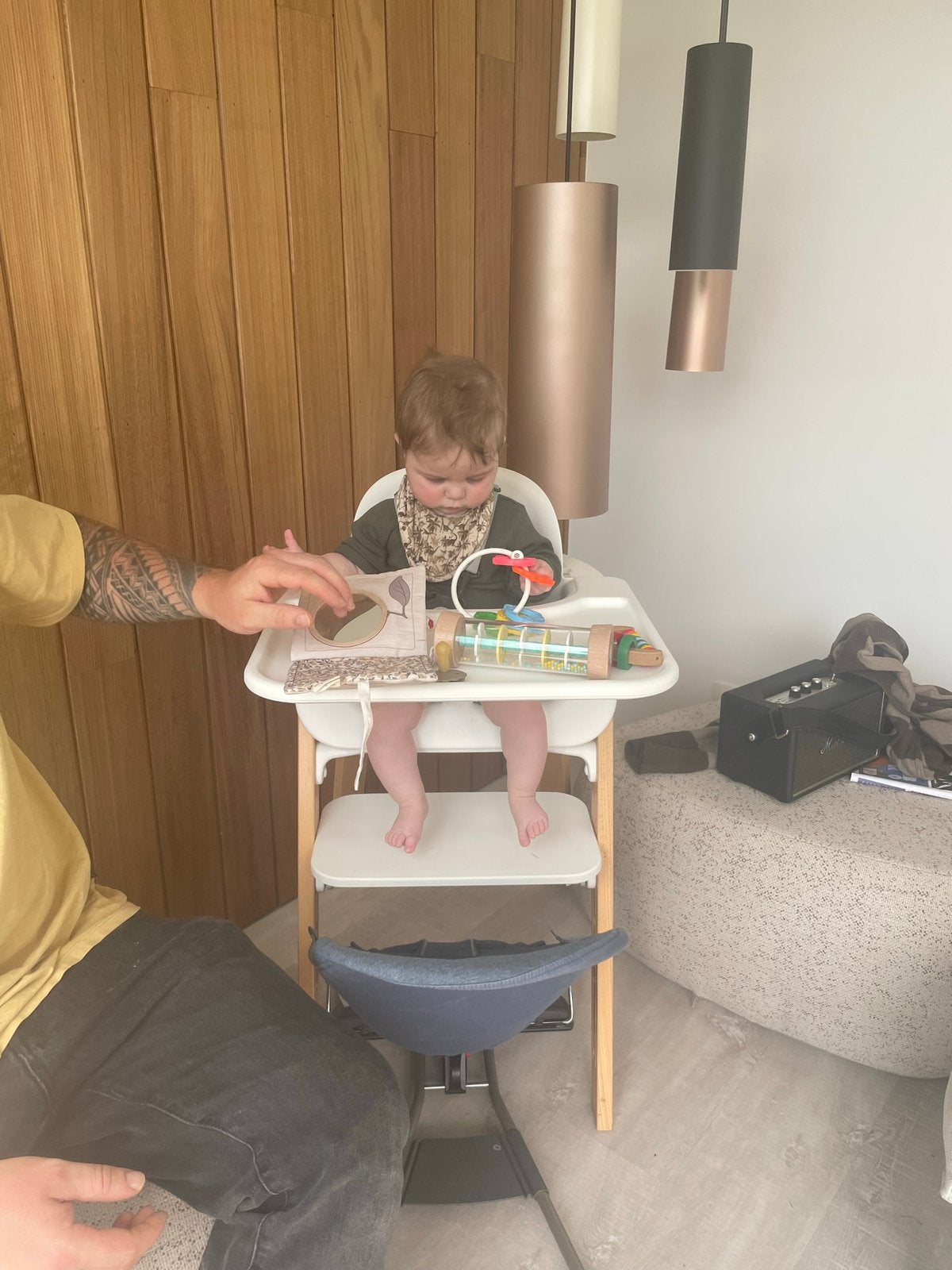 Stokke steps kinderstoel met accesoires, Kinderen en Baby's, Ophalen, Gebruikt