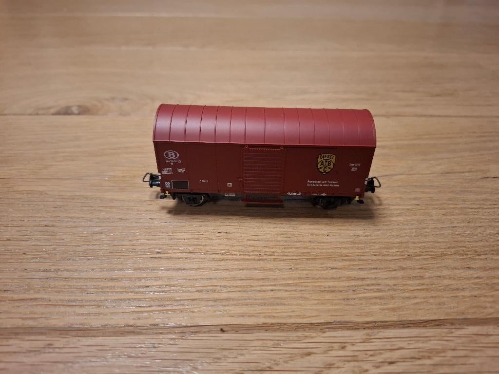 B-Models 45700 - wagon couvert ABC Diesel, Enlèvement, Comme neuf, Wagon, Autres marques