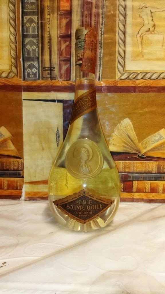 Nouveau prix - Vintage Kirsh Saint Odile 1970 - 45%, Collections, Vins, Comme neuf, Autres types, France, Pleine, Enlèvement ou Envoi
