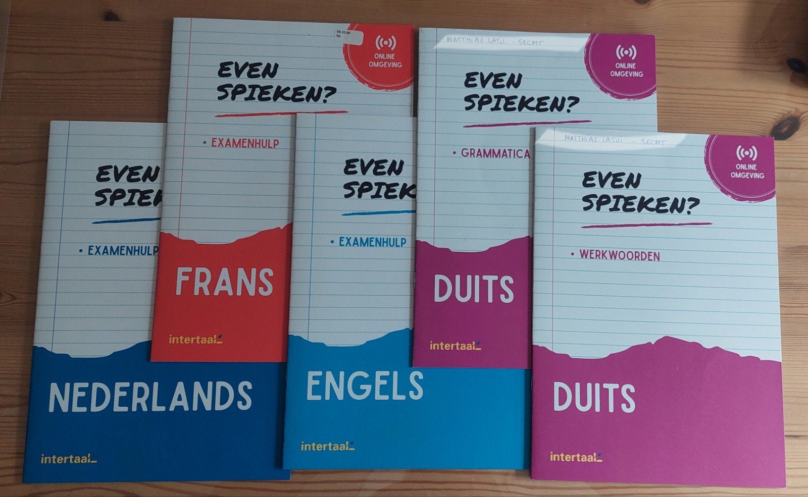 Intertaal - Even Spieken, Boeken, Schoolboeken, Ophalen of Verzenden, Duits