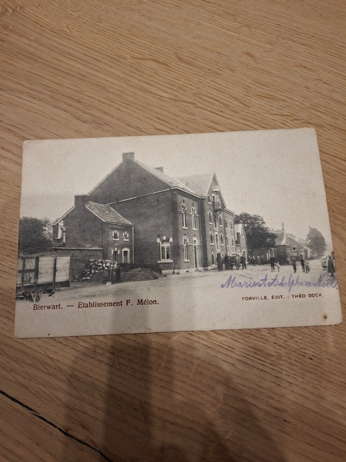 carte postale bierwart ( atelage)., Collections, Enlèvement ou Envoi