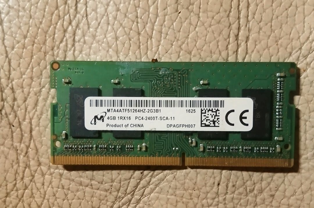 4gig ddr4 ram latje, Computers en Software, DDR4, Ophalen of Verzenden, Zo goed als nieuw, Laptop