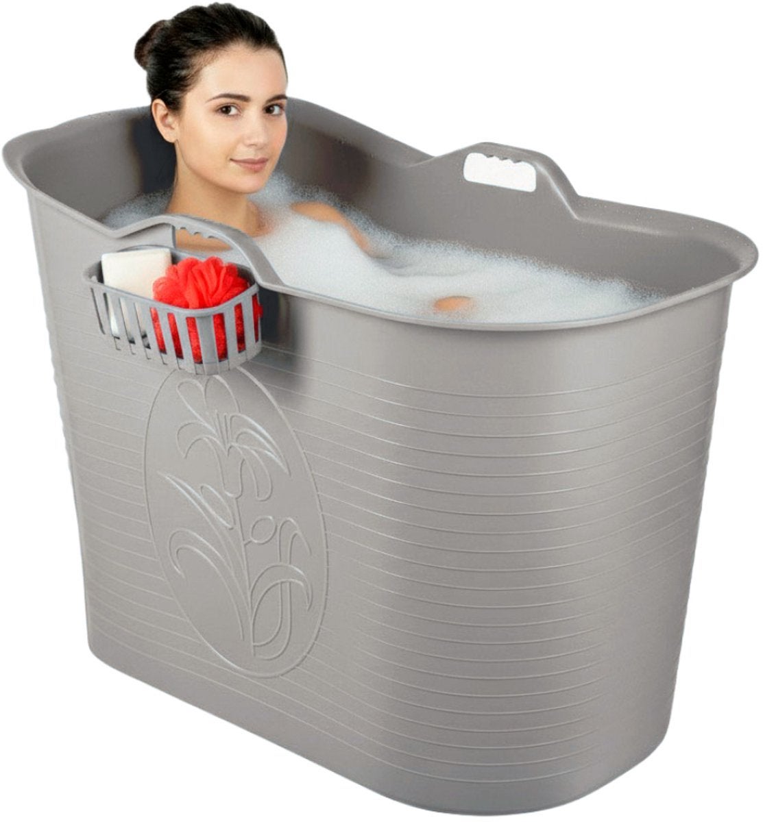 Bath Bucket 185L grijs mobiel (ijs)bad, zo goed als nieuw, Ophalen, Zo goed als nieuw