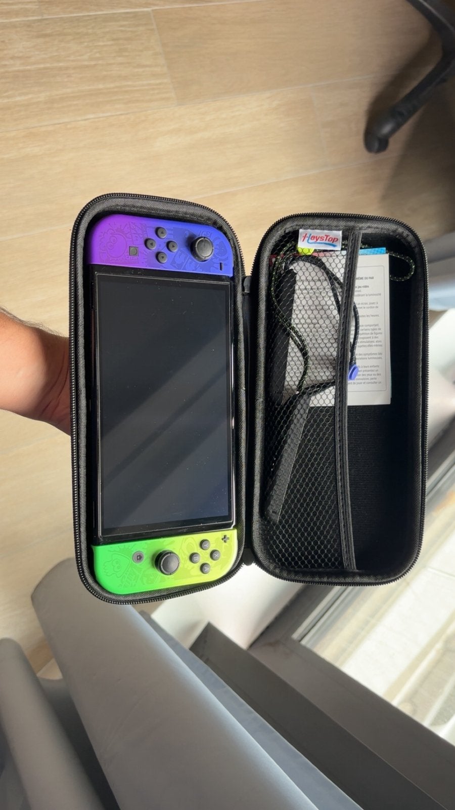 Switch OLED Splatoon 3-editie, Ophalen of Verzenden, Zo goed als nieuw