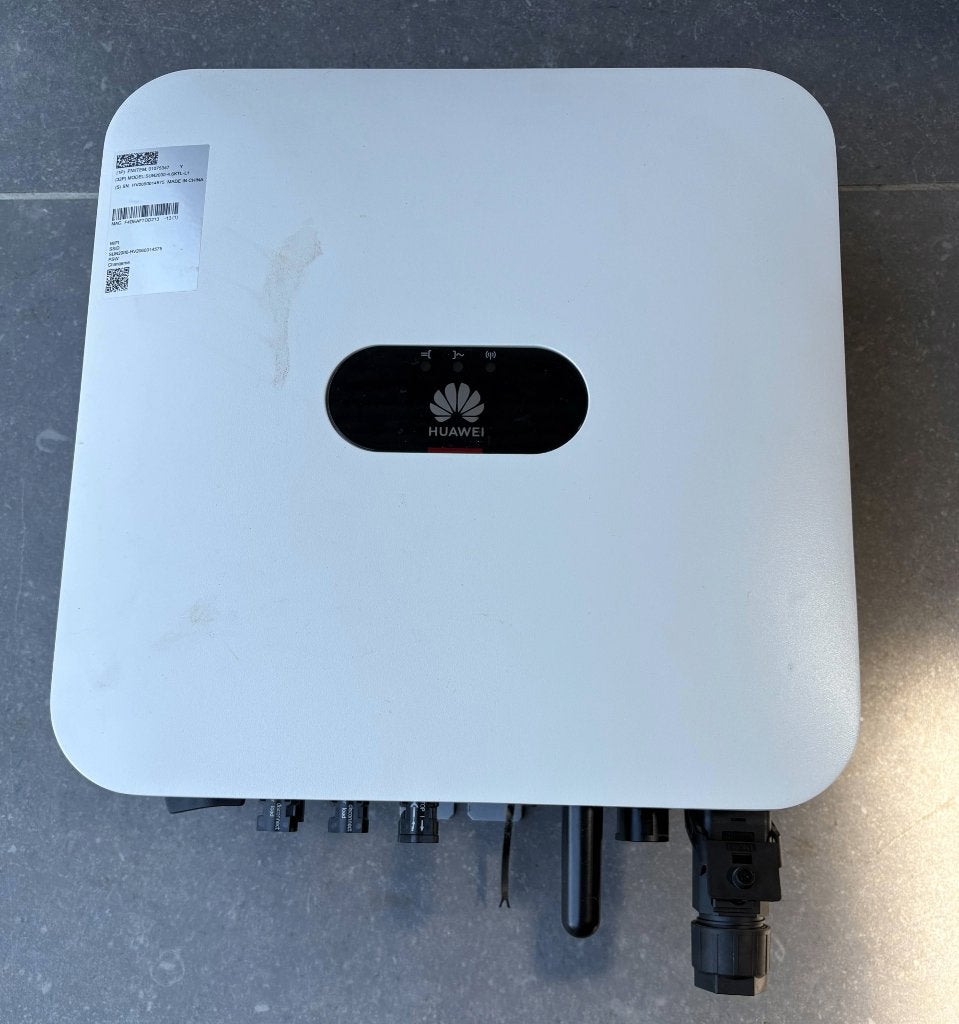 Omvormer Huawei Hybride SUN2000L-4.6KTL, Ophalen, Zo goed als nieuw, Overige typen, 200 wattpiek of meer