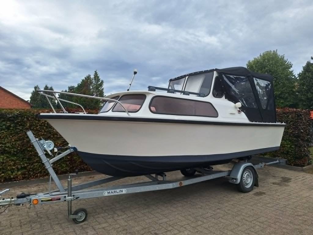 Volledig vernieuwde Kilkruiser 5.30, Watersport en Boten, Overige merken, Gebruikt, Kajuitboot, Polyester