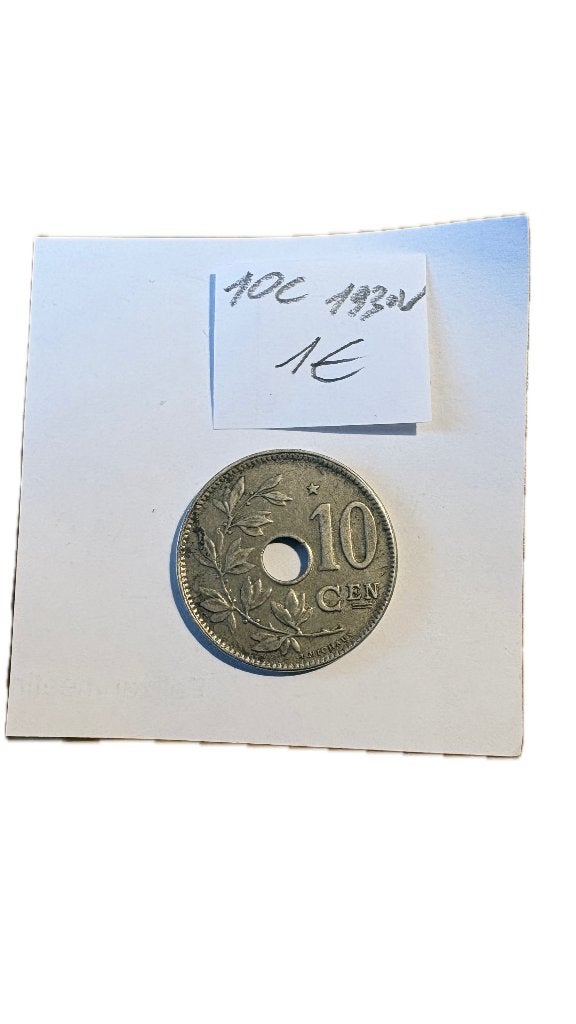 ALBERT I: 10 CENT 1930V, Postzegels en Munten, Munten | België, Ophalen of Verzenden