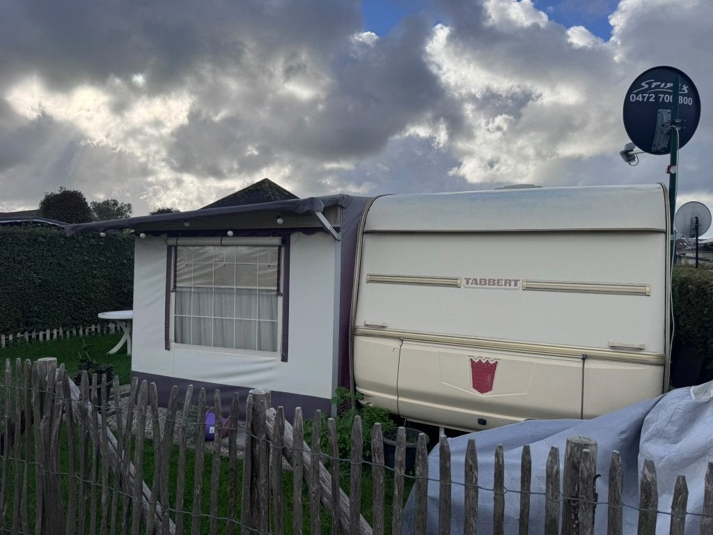 Caravan plus voortent, Caravans en Kamperen, Ophalen, Overige merken, Gebruikt, PVC