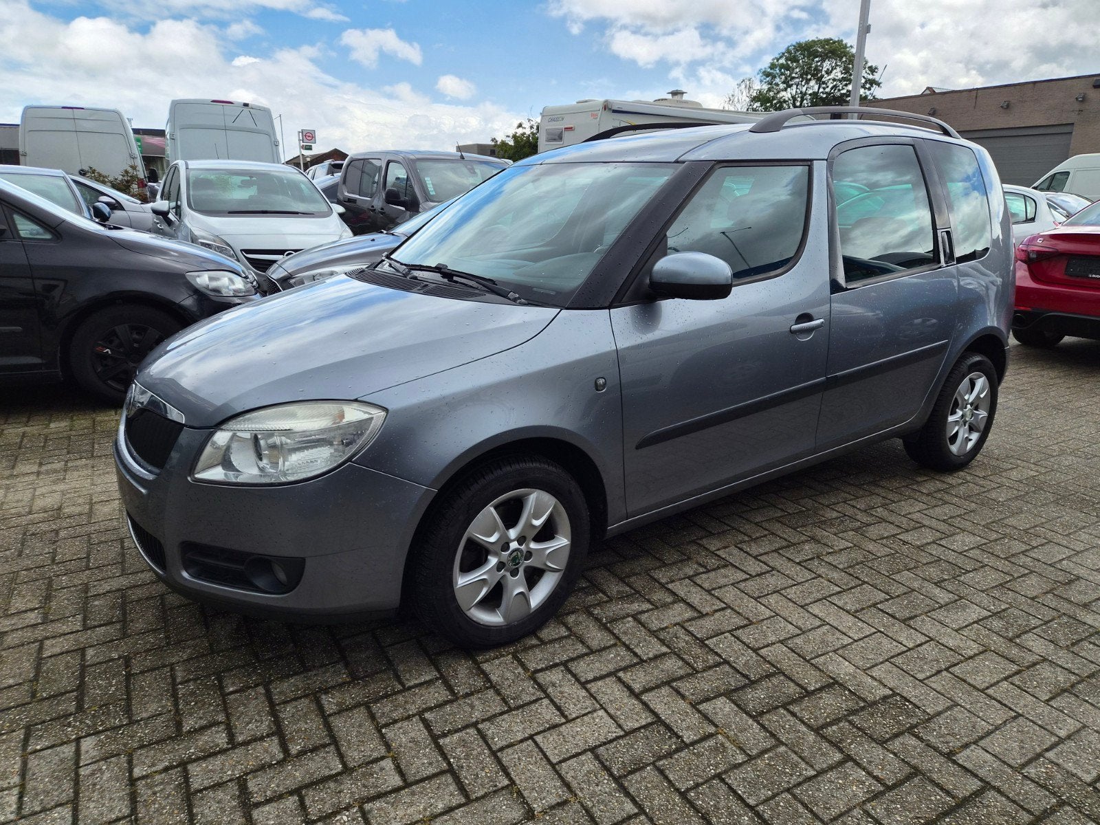 Skoda Roomster 1.4tdi, Auto's, Skoda, Zwart, Roomster, Bedrijf, Euro 4