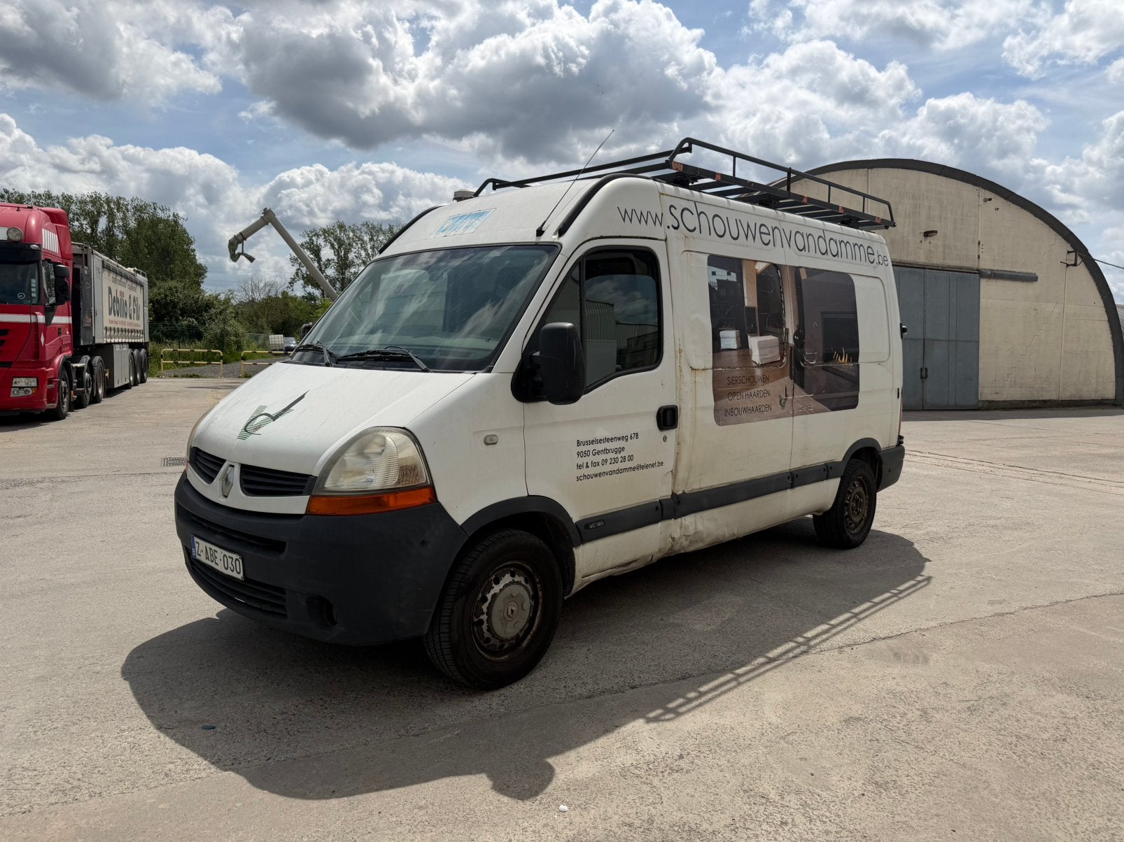 Renault master 2.5l airco euro4 l2h2 drive perfect, Renault, Bedrijf, Te koop