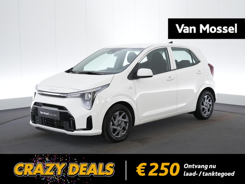 Kia Picanto MY25 Pulse 1.0 MPI ISG 63 AMT, Auto's, Stof, Wit, 5 deurs, 3 cilinders