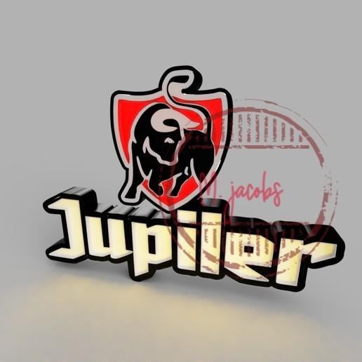 Dit is een Jupiler lichtreclame met LED verlichting., Ophalen of Verzenden, Nieuw, Lichtbak of (neon) lamp