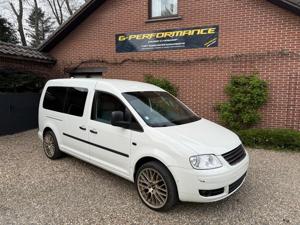 Vw caddy maxi 1.9tdi euro 4, Voorwielaandrijving, 4 deurs, Stof, USB