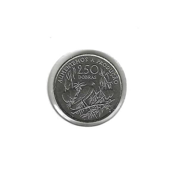 Saint Thomas & Prince, 250 Dobras 1997, F.A.O., Timbres & Monnaies, Monnaies | Afrique, Enlèvement ou Envoi, Autres pays, Monnaie en vrac