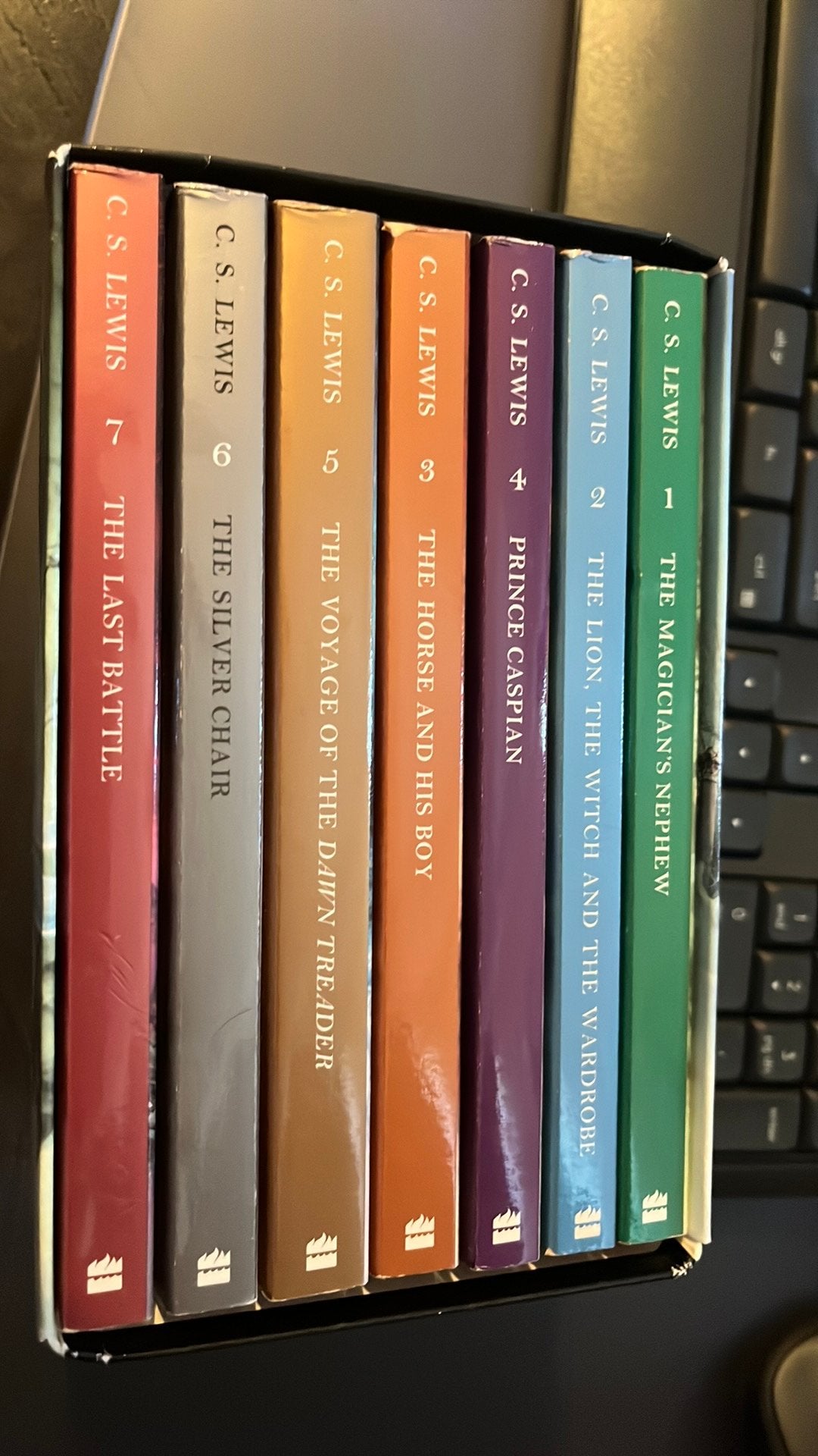Les chroniques de narnia, Boeken, Ophalen, Zo goed als nieuw