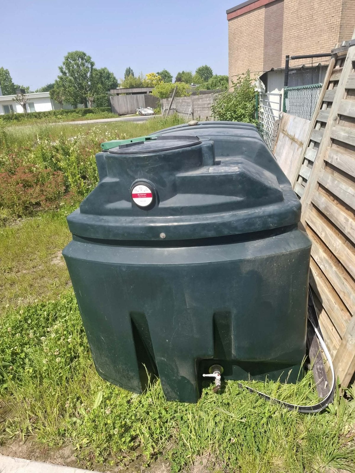 réservoir doré à double paroi 1350L, Bricolage & Construction, Sanitaire, Enlèvement, Autres types