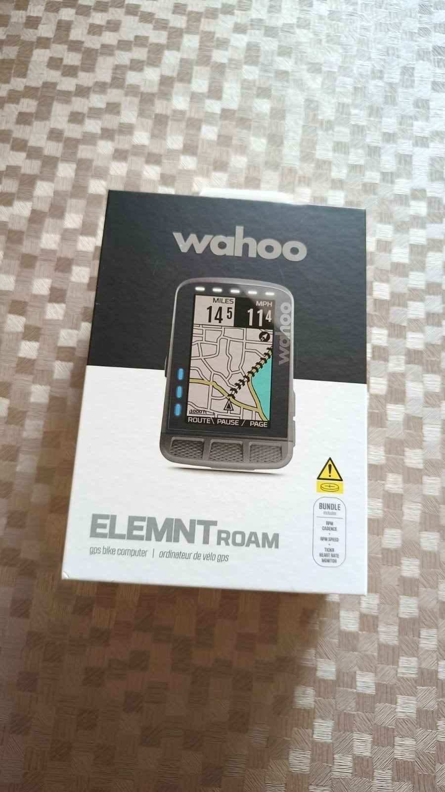 wahoo elemnt roam v1, Ophalen, Draadloos, Zo goed als nieuw