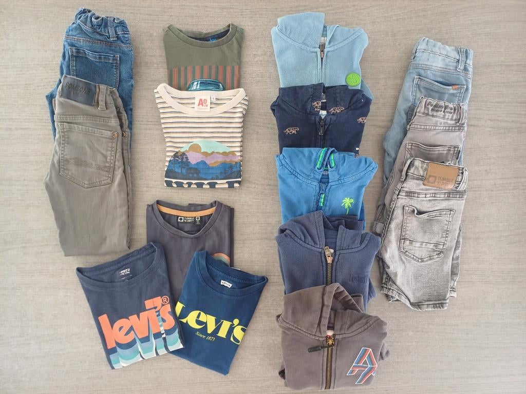 Kledingpakket jongens 6 jaar, Ophalen
